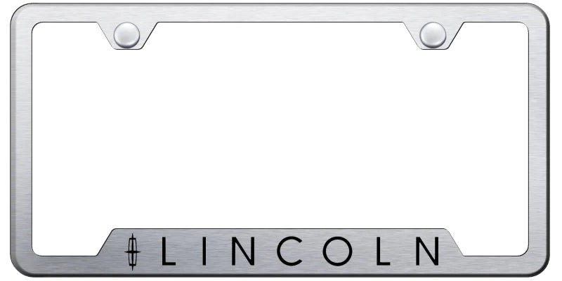 Lincoln Cut-Out Frame - Laser Etched - Official Licensed