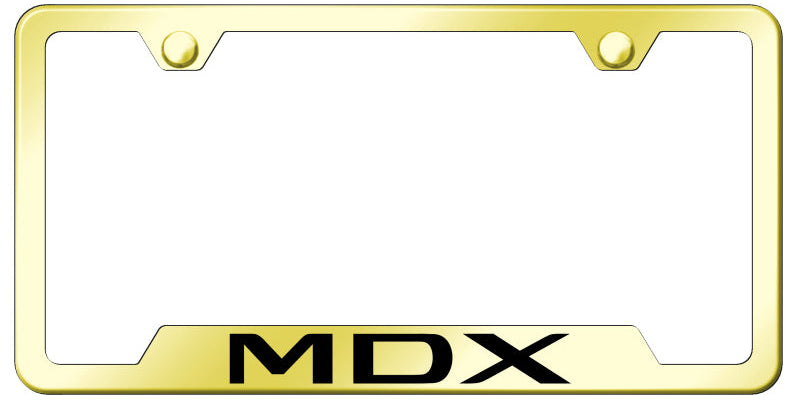 Acura MDX Cut-Out Frame - Laser Etched - Official Licensed