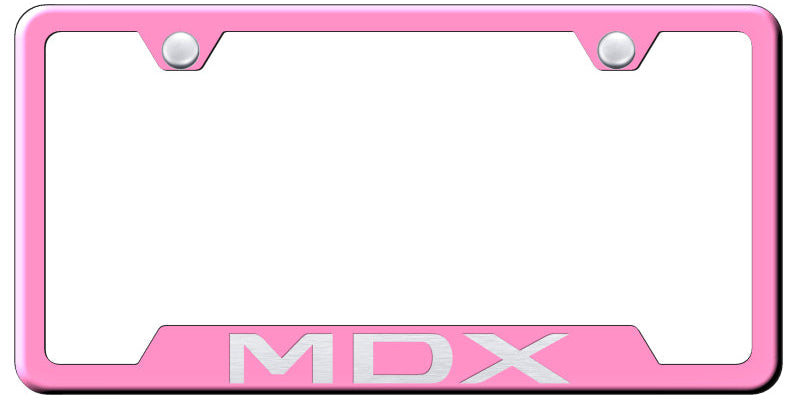 Acura MDX Cut-Out Frame - Laser Etched - Official Licensed