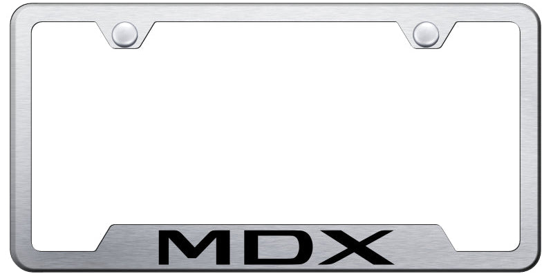 Acura MDX Cut-Out Frame - Laser Etched - Official Licensed