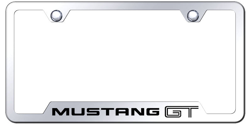 Ford Mustang GT Cut-Out Frame - Laser Etched - Official Licensed