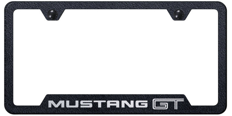Ford Mustang GT Cut-Out Frame - Laser Etched - Official Licensed