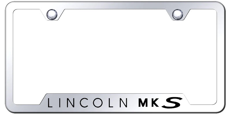 Lincoln MKS Cut-Out Frame - Laser Etched - Official Licensed