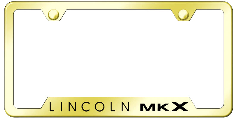 Lincoln MKX Cut-Out Frame - Laser Etched - Official Licensed