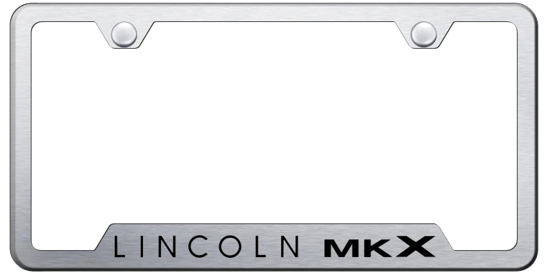 Lincoln MKX Cut-Out Frame - Laser Etched - Official Licensed