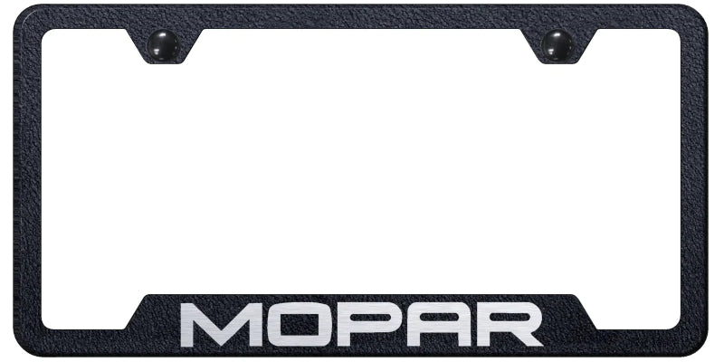 Mopar Cut-Out License Plate Frame - Official Licensed