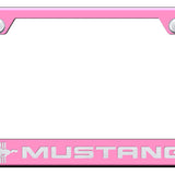 Ford Mustang Tri-Bar Cut-Out Frame - Laser Etched - Official Licensed