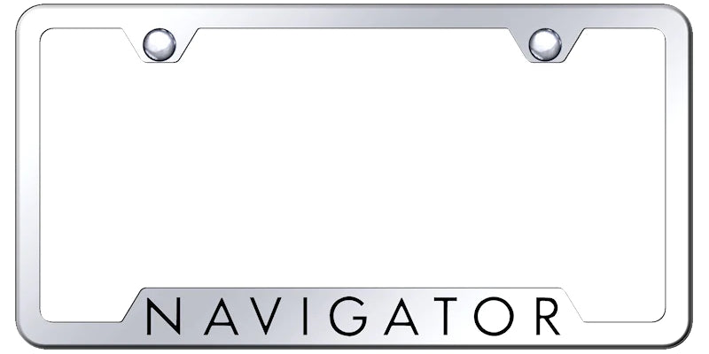 Lincoln Navigator Cut-Out Frame - Laser Etched - Official Licensed