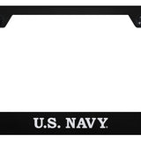 U.S. Navy Cut-Out Frame - Laser Etched  - Official Licensed