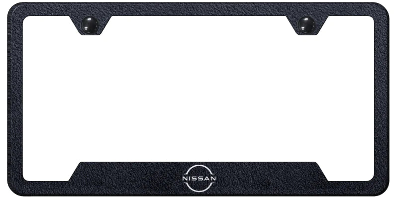 Nissan Logo Cut-Out Frame - Official Licensed