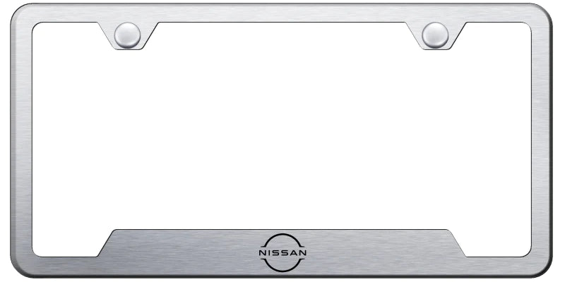 Nissan Logo Cut-Out Frame - Official Licensed