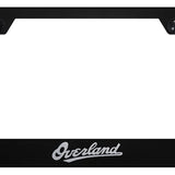 Jeep Overland Cut-Out Frame - Laser Etched - Official Licensed