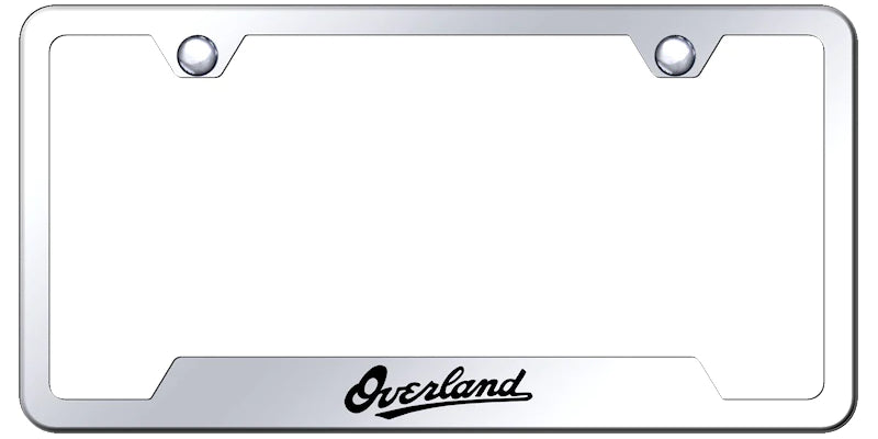 Jeep Overland Cut-Out Frame - Laser Etched - Official Licensed