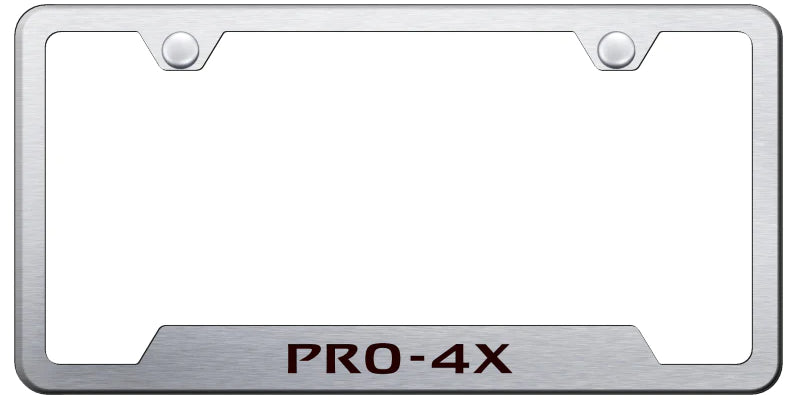 Nissan Pro-4X Cut-Out Frame - Official Licensed