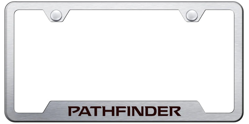 Nissan Pathfinder Cut-Out Frame - Official Licensed