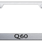 Infiniti Q60 Cut-Out Frame - Laser Etched - Official Licensed