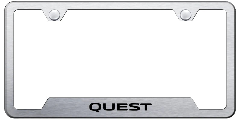 Nissan Quest Cut-Out Frame - Official Licensed