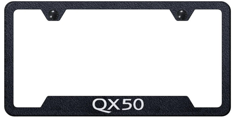 Infiniti QX50 Cut-Out Frame - Laser Etched - Official Licensed