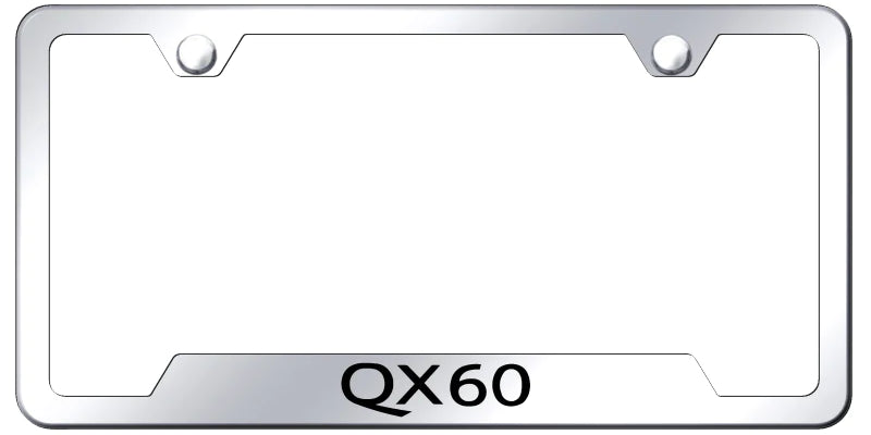 Infiniti QX60 Cut-Out Frame - Laser Etched - Official Licensed
