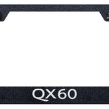 Infiniti QX60 Cut-Out Frame - Laser Etched - Official Licensed
