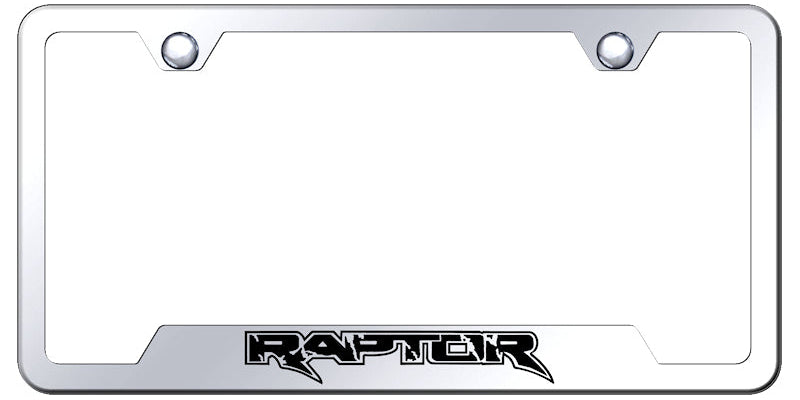 Ford Raptor Cut-Out Frame - Laser Etched - Official Licensed