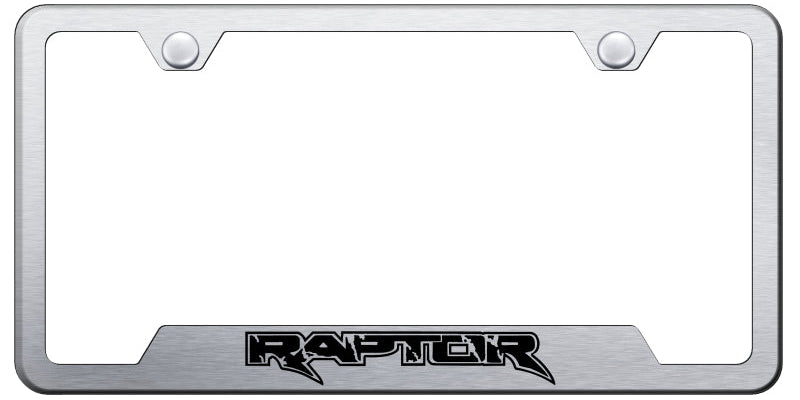 Ford Raptor Cut-Out Frame - Laser Etched - Official Licensed