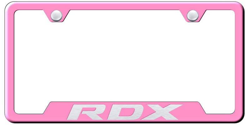 Acura RDX Cut-Out Frame - Laser Etched - Official Licensed