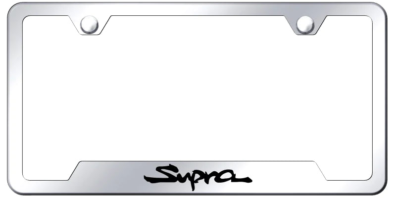 Toyota Supra Cut-Out Frame - Laser Etched - Official Licensed