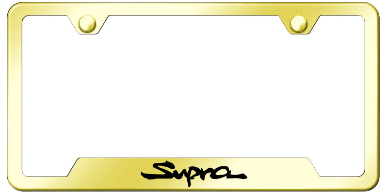 Toyota Supra Cut-Out Frame - Laser Etched - Official Licensed
