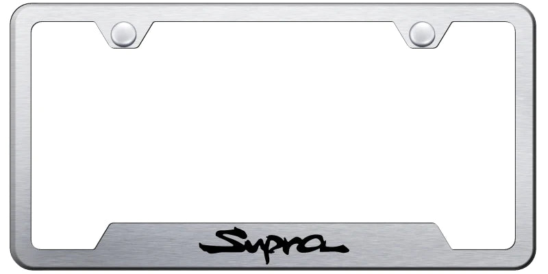 Toyota Supra Cut-Out Frame - Laser Etched - Official Licensed