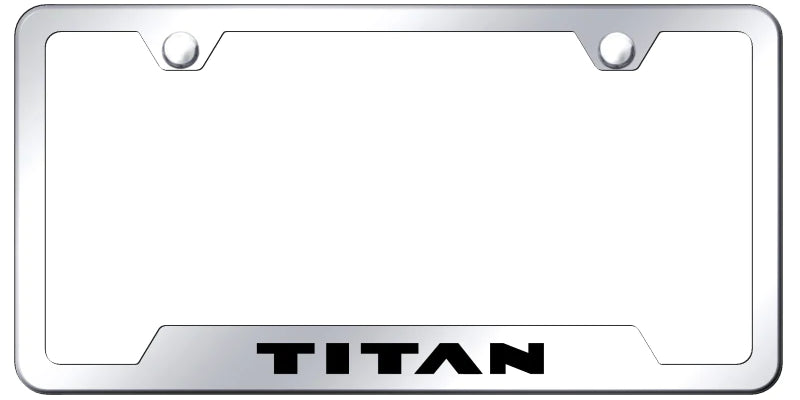 Nissan Titan Cut-Out Frame - Official Licensed