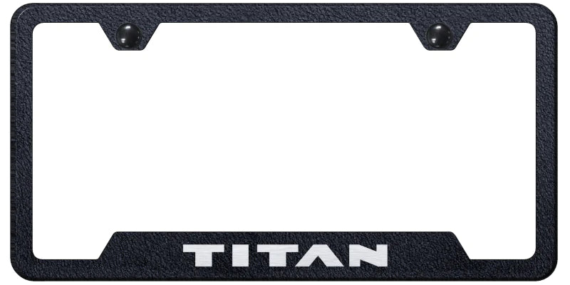 Nissan Titan Cut-Out Frame - Official Licensed