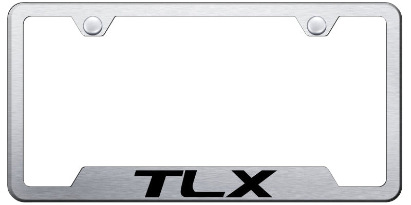 Acura TLX Cut-Out Frame - Laser Etched - Official Licensed