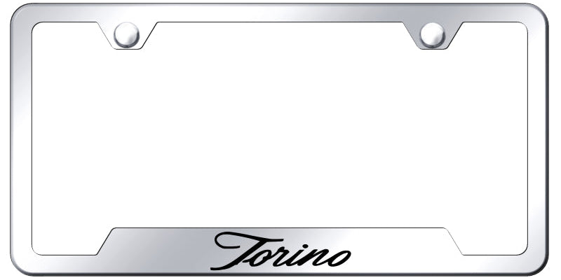Ford Torino Script Cut-Out Frame - Laser Etched - Official Licensed