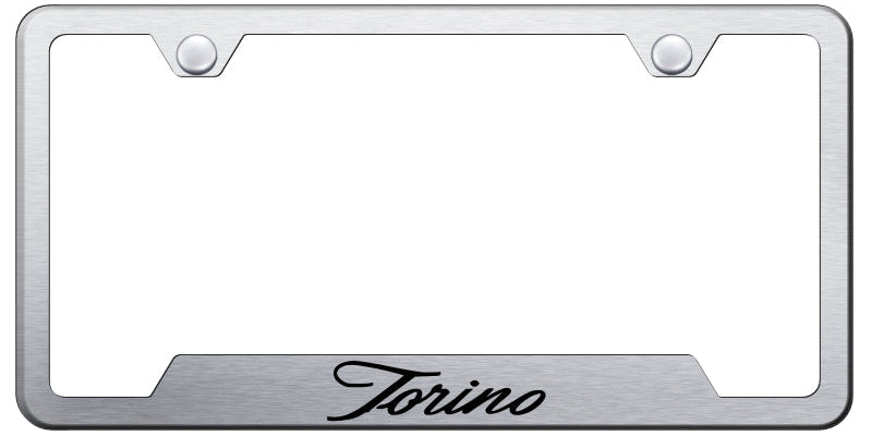 Ford Torino Script Cut-Out Frame - Laser Etched - Official Licensed