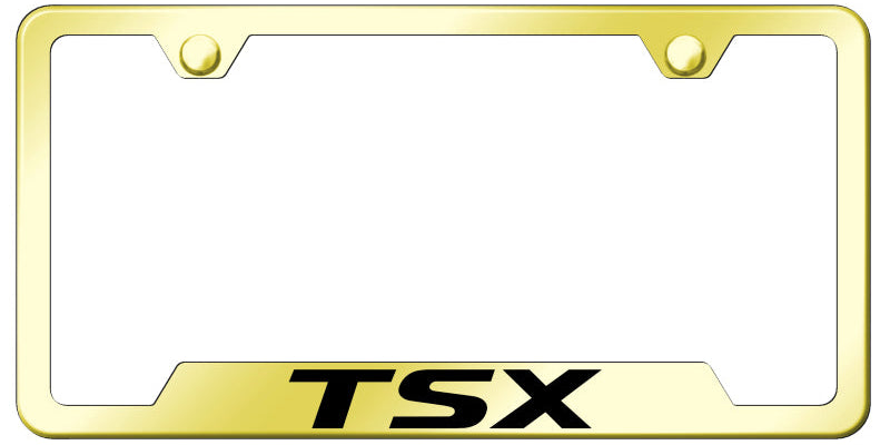 Acura TSX Cut-Out Frame - Laser Etched - Official Licensed