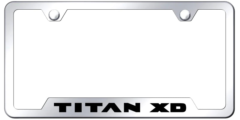 Nissan Titan XD Cut-Out Frame - Official Licensed