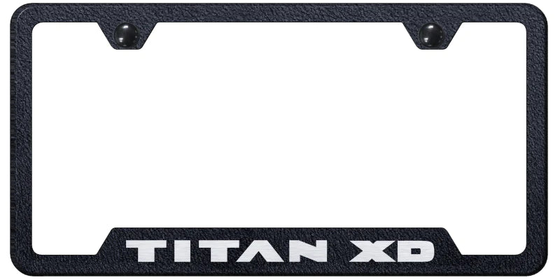 Nissan Titan XD Cut-Out Frame - Official Licensed