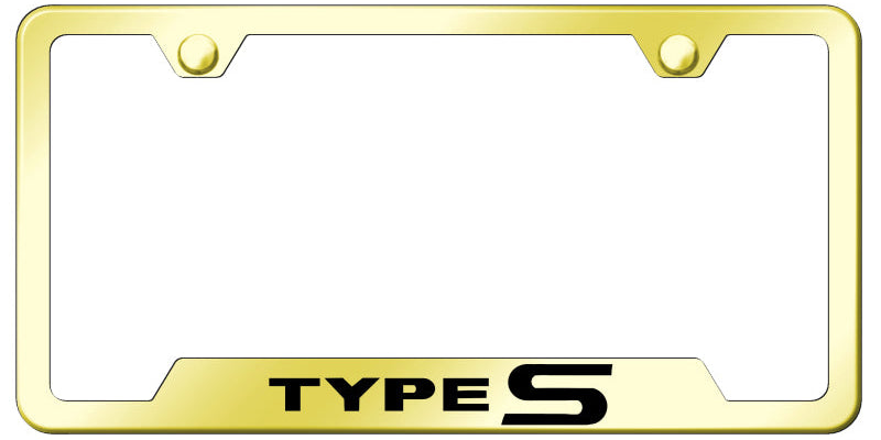 Acura Type-S Cut-Out Frame - Laser Etched - Official Licensed