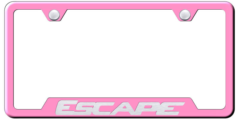 Ford Escape Cut-Out Frame - Laser Etched - Official Licensed