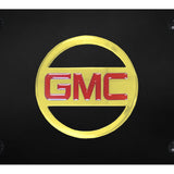 GMC (Only) License Plate - Gold on Black - Official Licensed