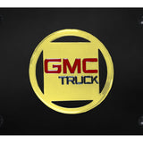 GMC License Plate - Gold on Black - Official Licensed