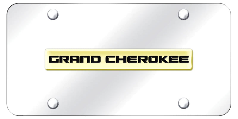 Jeep Grand Cherokee Name License Plate - Official Licensed
