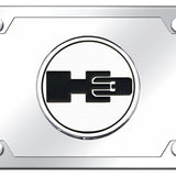 Hummer H3 Plate Kit - Chrome on Mirrored - Official Licensed