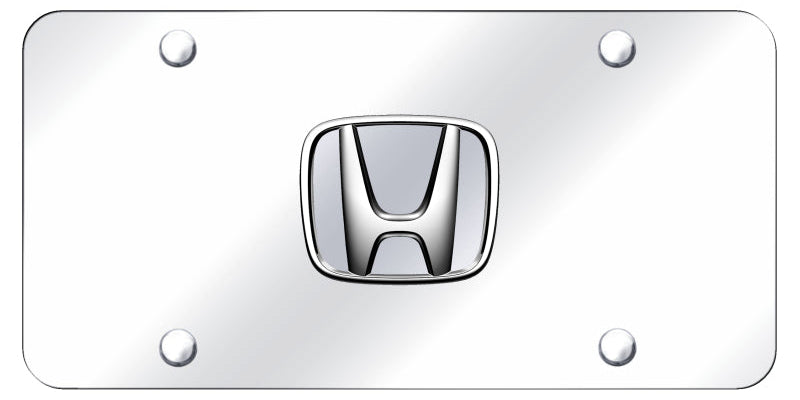 Honda (No Fill) License Plate - Official Licensed