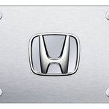 Honda (No Fill) License Plate - Official Licensed