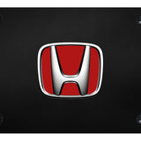 Honda (Red Fill) License Plate - Official Licensed