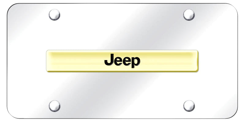 Jeep Name License Plate - Official Licensed