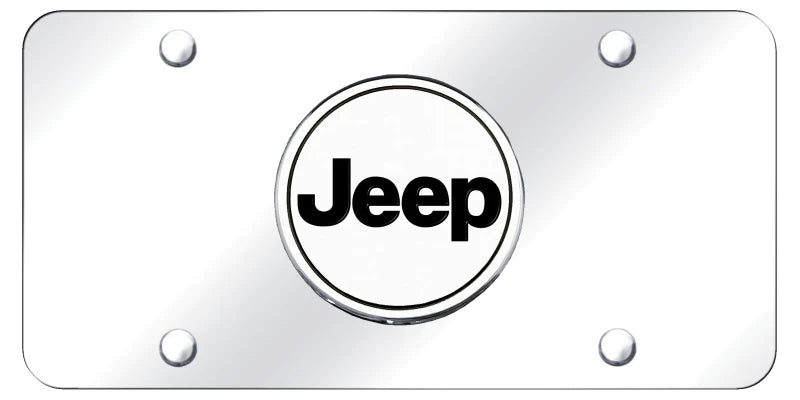 Jeep Word License Plate - Official Licensed