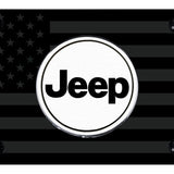 Jeep Word License Plate - UV Subdued Flag - Official Licensed